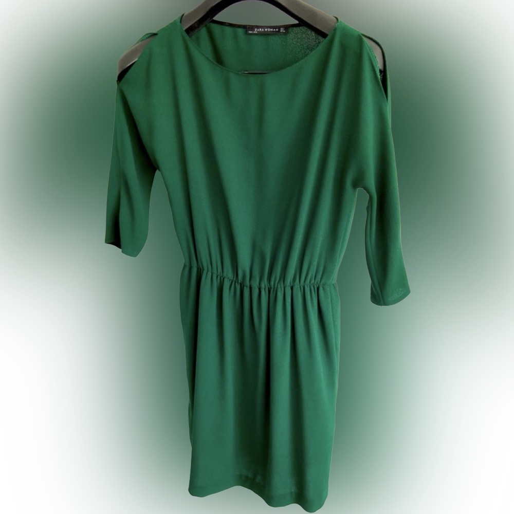 ZARA WOMAN GREEN